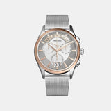 Passion Men Quartz Silver Dial Chronograph Stainless Steel Watch A1193.R113CH