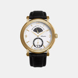 Portofino Men Quartz Silver Dial Analog Leather Watch A1194.1253QF
