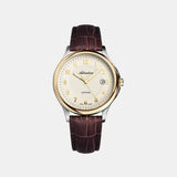 Premiere Men Quartz Champagne Dial Analog Leather Watch A1272.2221Q
