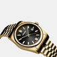 Pairs Men Quartz Grey Dial Analog Stainless Steel Watch A1298.1116Q