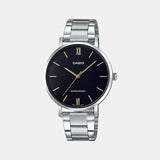 Enticer Women Quartz Black Dial Analog Stainless Steel Watch A1622