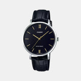 Enticer Women Quartz Black Dial Analog Leather Watch A1626