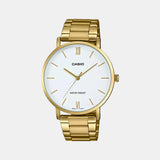 Enticer Men Quartz White Dial Analog Stainless Steel Watch A1780