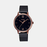 Enticer Women Quartz Rose Gold Dial Analog Stainless Steel Watch A1791