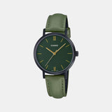 Enticer Women Quartz Green Dial Analog Leather Watch A2002