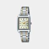 Enticer Women Quartz Gold Dial Analog Stainless Steel Watch A2294