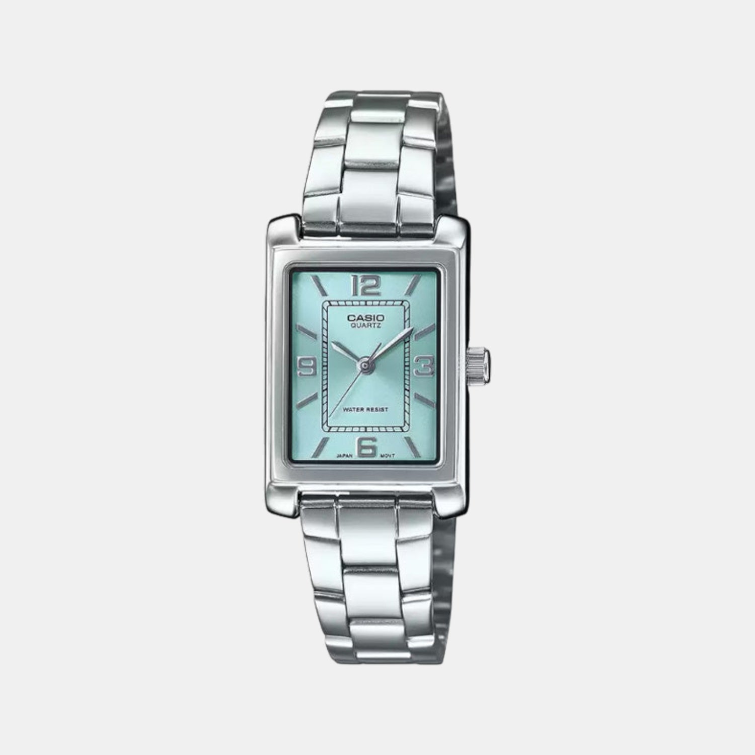 Enticer Women Quartz Teal Dial Analog Stainless Steel Watch A2354