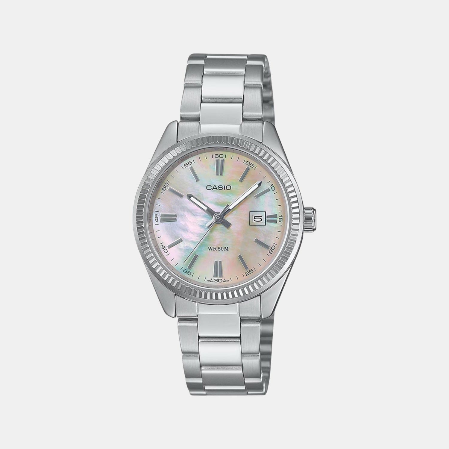Enticer Women Quartz White Dial Analog Stainless Steel Watch A2364