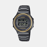 Enticer Men Quartz Black Dial Digital Stainless Steel Watch A2380