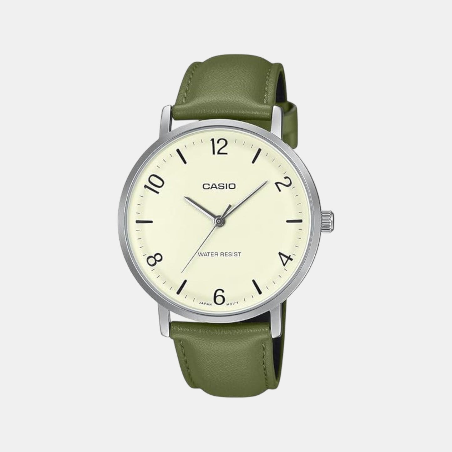 Enticer Men Quartz White Dial Analog Leather Watch A2409