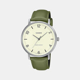 Enticer Men Quartz White Dial Analog Leather Watch A2409