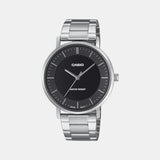 Enticer Men Quartz Black Dial Analog Stainless Steel Watch A2411