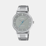 Enticer Men Quartz Grey Dial Analog Stainless Steel Watch A2413