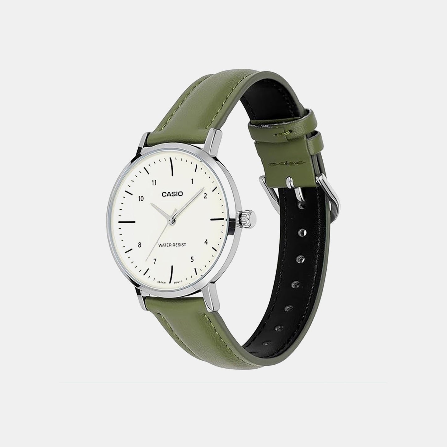 Enticer Women Quartz Cream Dial Analog Leather Watch A2425