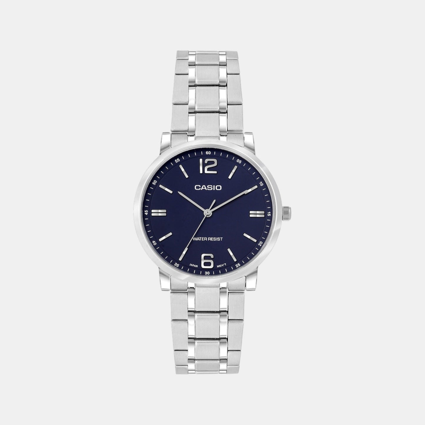 Enticer Women Quartz Blue Dial Analog Stainless Steel Watch A2442