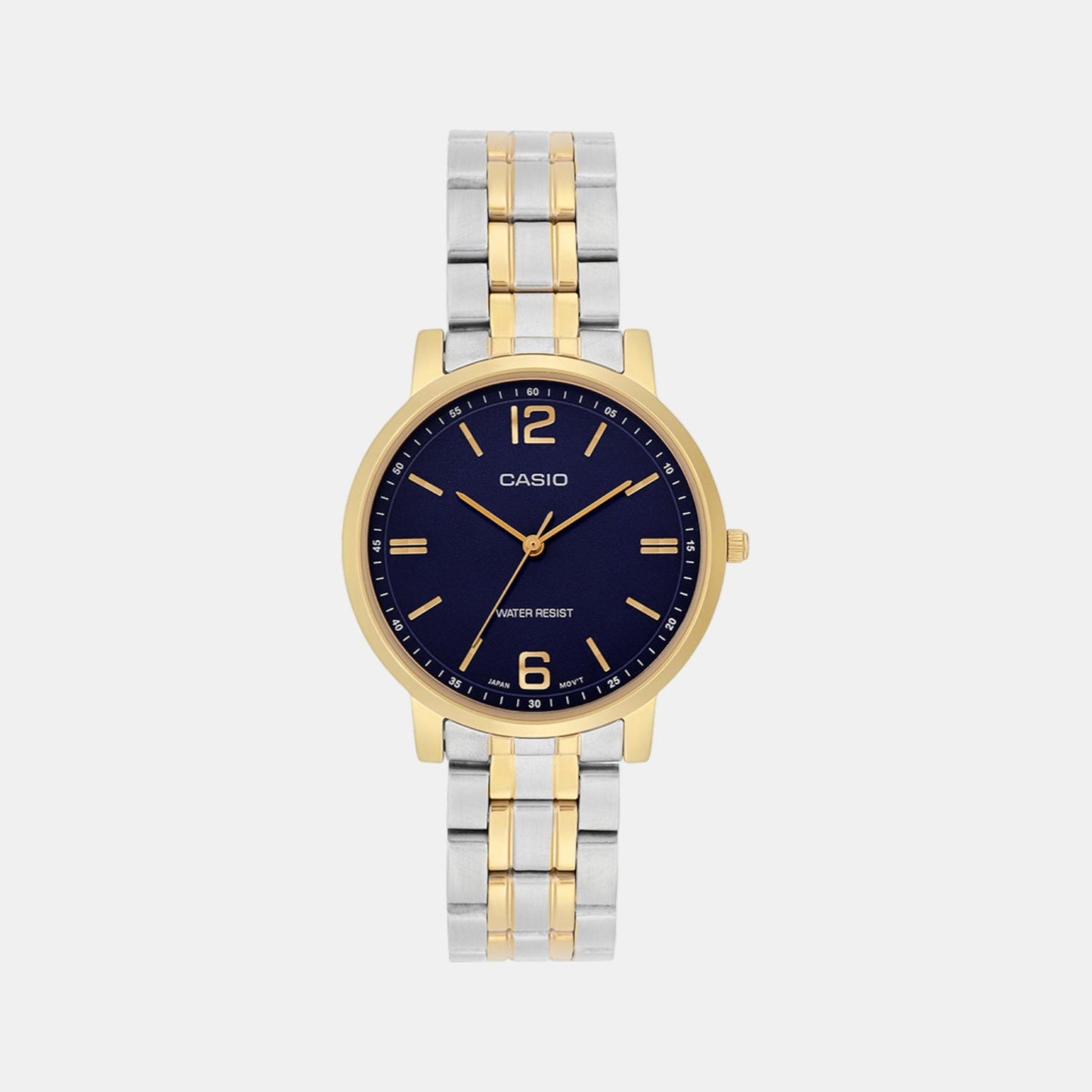 Enticer Women Quartz Blue Dial Analog Stainless Steel Watch A2444
