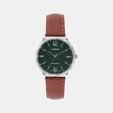 Enticer Women Quartz Green Dial Analog Leather Watch A2447