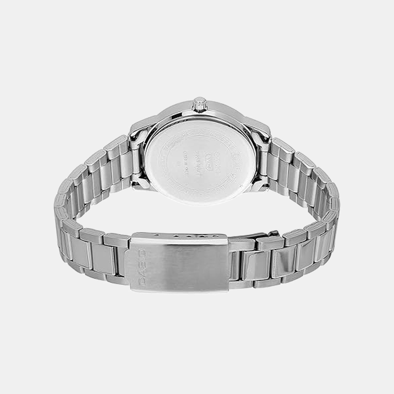 Enticer Women Quartz Black Dial Analog Stainless Steel Watch A2475