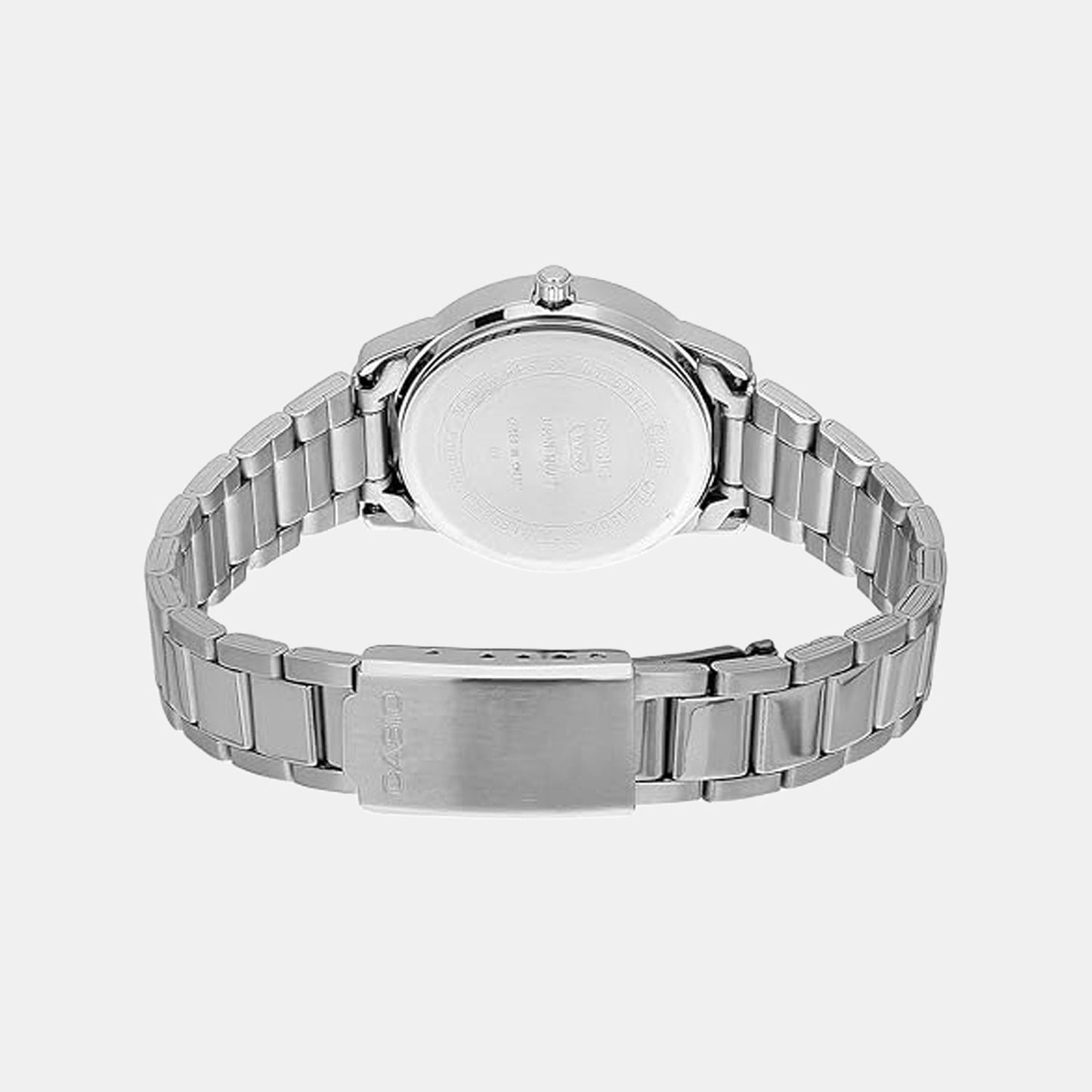Enticer Women Quartz White Dial Analog Stainless Steel Watch A2478