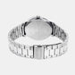 Women Quartz Black Dial Analog Stainless Steel Watch A2491