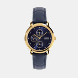 LTP Women Quartz Blue Dial Analog Leather Watch A2493