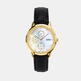 LTP Women Quartz White Dial Analog Leather Watch A2495