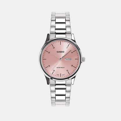 Enticer Women Quartz Rose Gold Dial Analog Stainless Steel Watch A2505