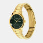Enticer Women Quartz Green Dial Analog Stainless Steel Watch A2506