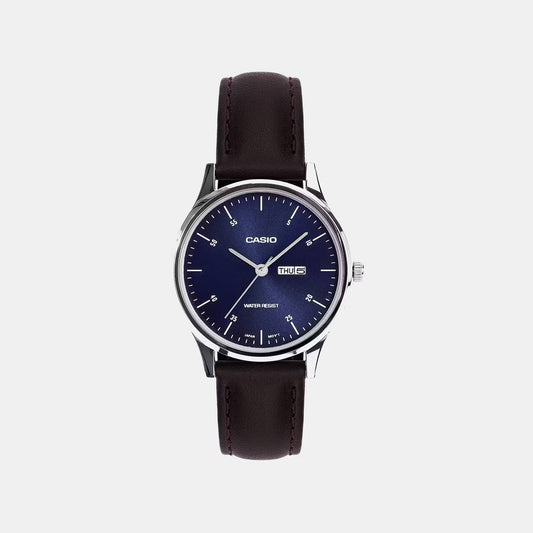 Enticer Women Quartz Blue Dial Analog Leather Watch A2508