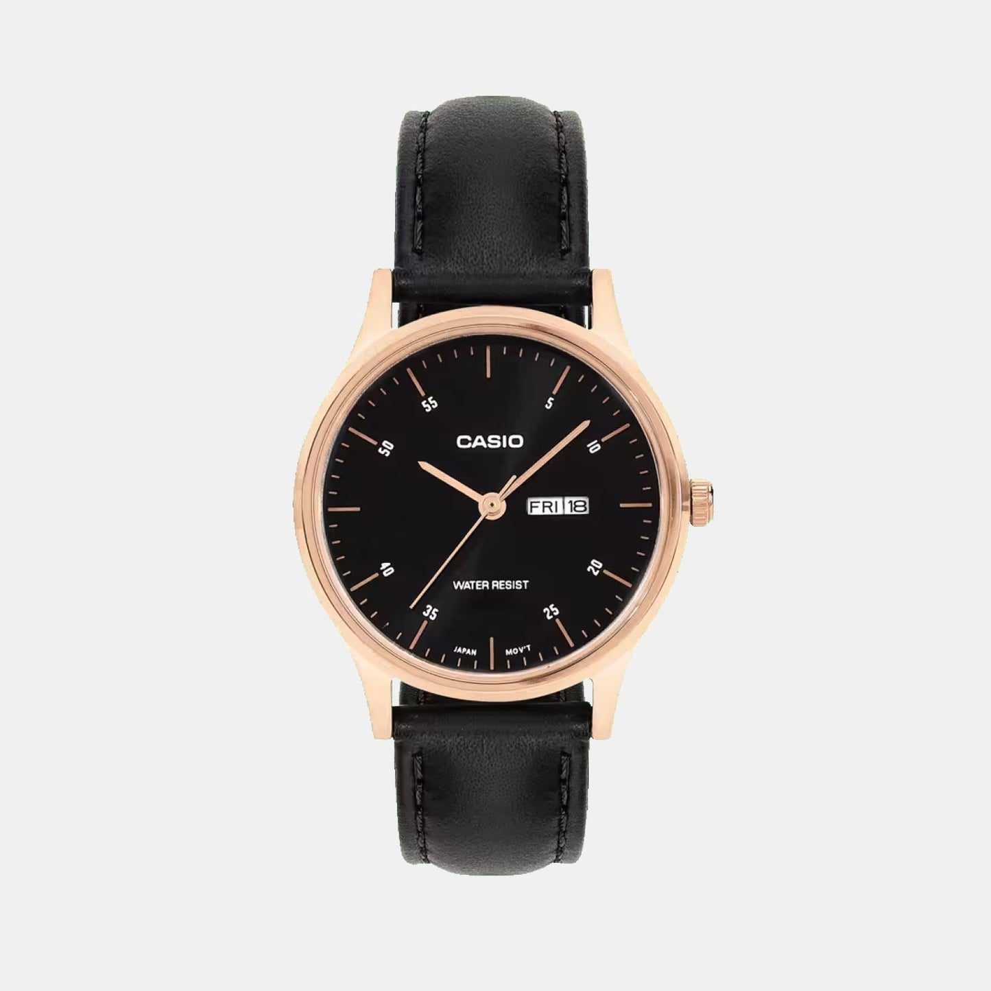 Women Quartz Black Dial Analog Leather Watch A2510