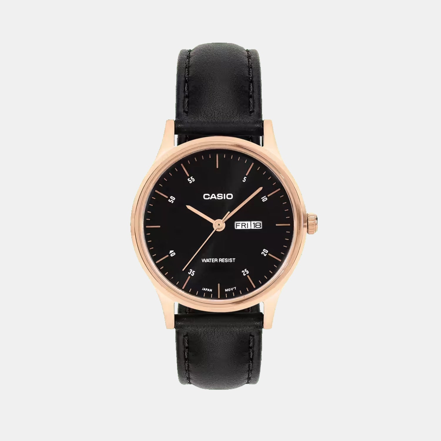 Women Quartz Black Dial Analog Leather Watch A2510
