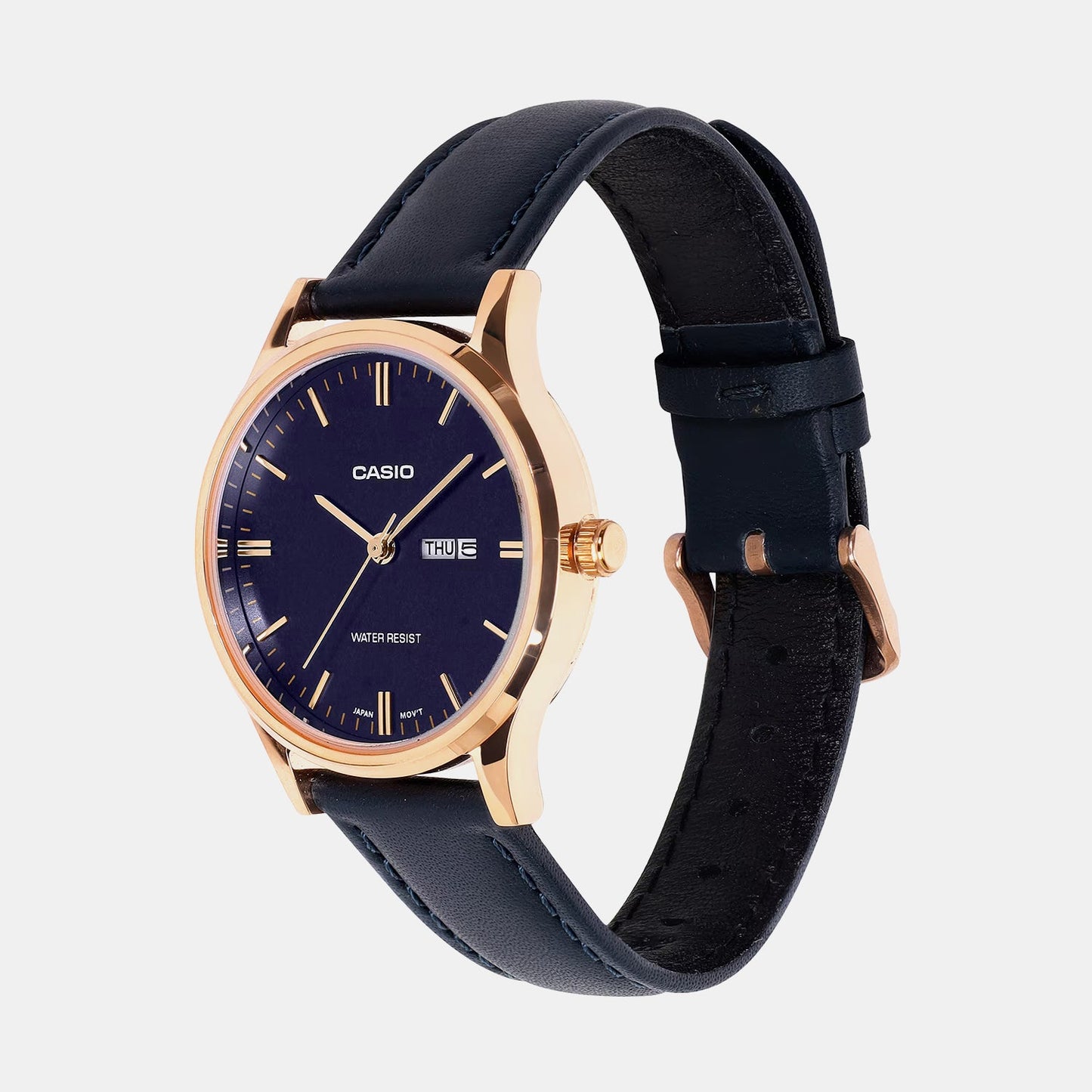 LTP Women Quartz Blue Dial Analog Leather Watch A2511