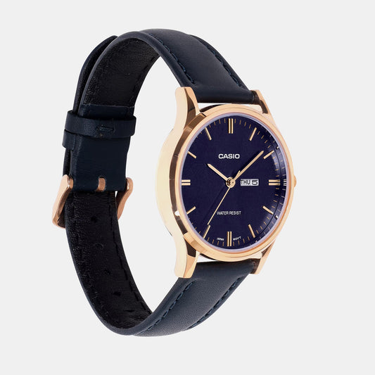 LTP Women Quartz Blue Dial Analog Leather Watch A2511