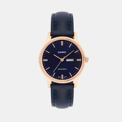 LTP Women Quartz Blue Dial Analog Leather Watch A2511
