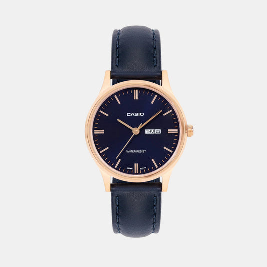 LTP Women Quartz Blue Dial Analog Leather Watch A2511