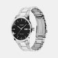 MTP Men Quartz Black Dial Analog Stainless Steel Watch A2514