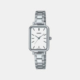 Enticer Women Quartz White Dial Analog Stainless Steel Watch A2519