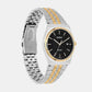 Enticer Men Quartz Black Dial Analog Stainless Steel Watch A2521