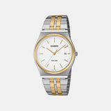 Enticer Men Quartz White Dial Analog Stainless Steel Watch A2522