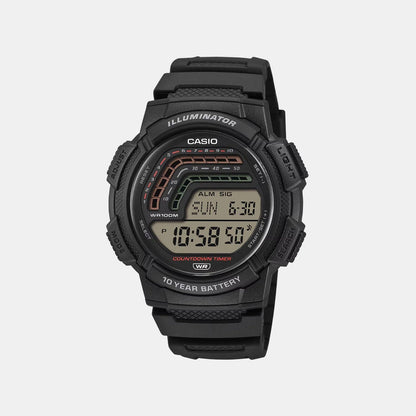 YOUTH Men Quartz Transparent Dial Digital Resin Watch A2532
