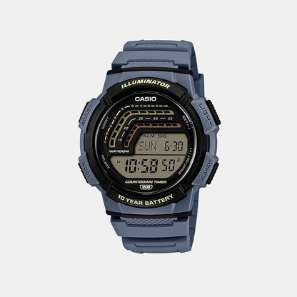 YOUTH Men Quartz Transparent Dial Digital Resin Watch A2533
