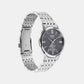 Enticer Men Quartz Grey Dial Analog Stainless Steel Watch A2537
