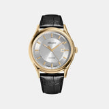 Premiere Men Quartz Grey Dial Analog Leather Watch A2804.1217Q