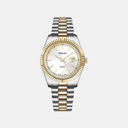 Women Quartz Silver Dial Analog Stainless Steel Watch A3090.2113QXL