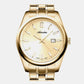 Pairs Women Quartz Champagne Dial Analog Stainless Steel Watch A3198.1111Q