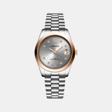 Women Quartz Grey Dial Analog Stainless Steel Watch A3199.R187Q