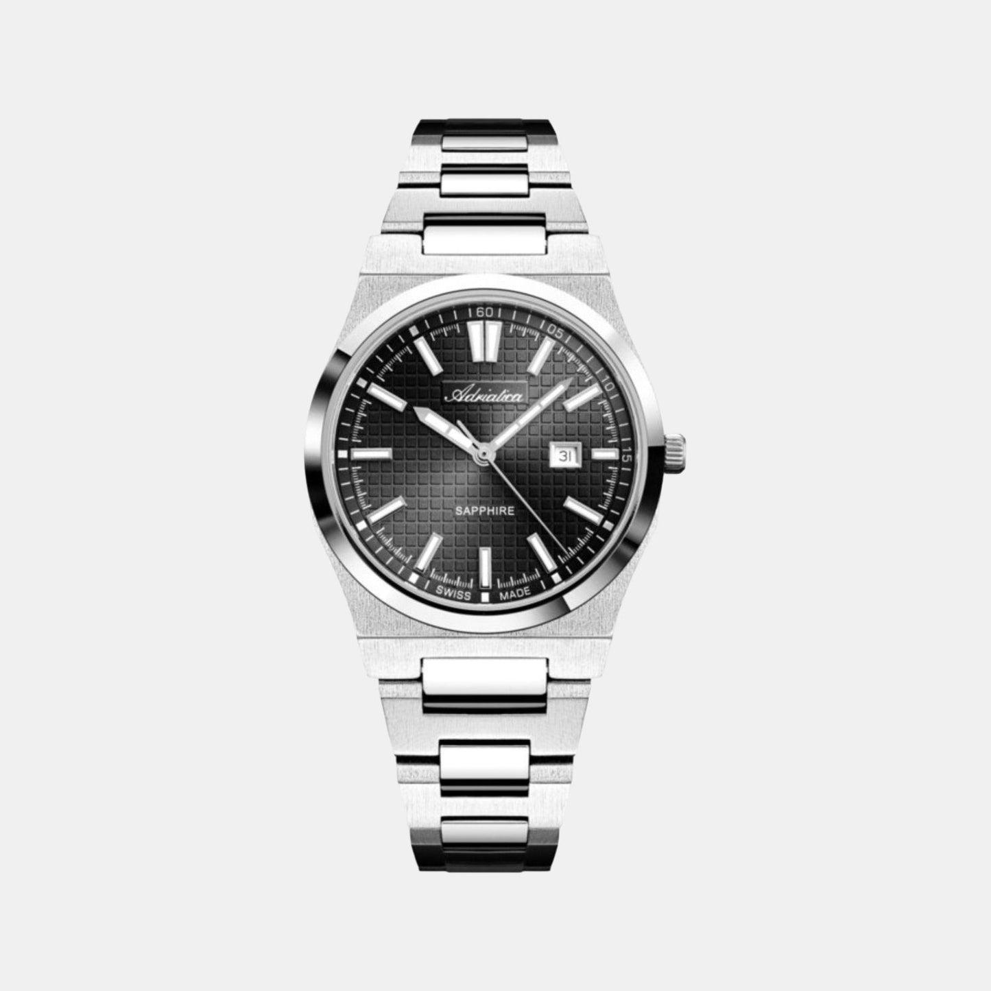 Women Quartz Grey Dial Analog Stainless Steel Watch A3326.5116Q
