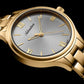 Essence Women Quartz Silver Dial Analog Stainless Steel Watch A3537.1163Q