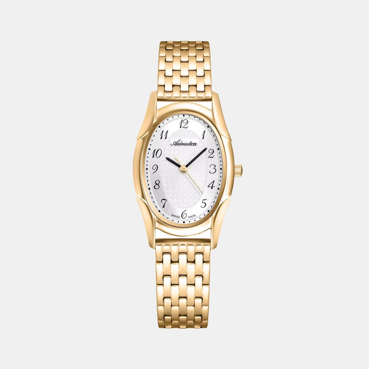 Essence Women Quartz Silver Dial Analog Stainless Steel Watch A3754.1123Q
