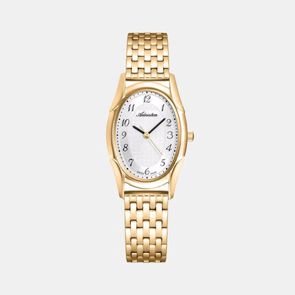 Essence Women Quartz Silver Dial Analog Stainless Steel Watch A3754.1123Q